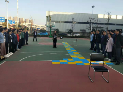 齊心協(xié)力，心系你我——天虹彩印開展早會(huì)團(tuán)建活動(dòng)